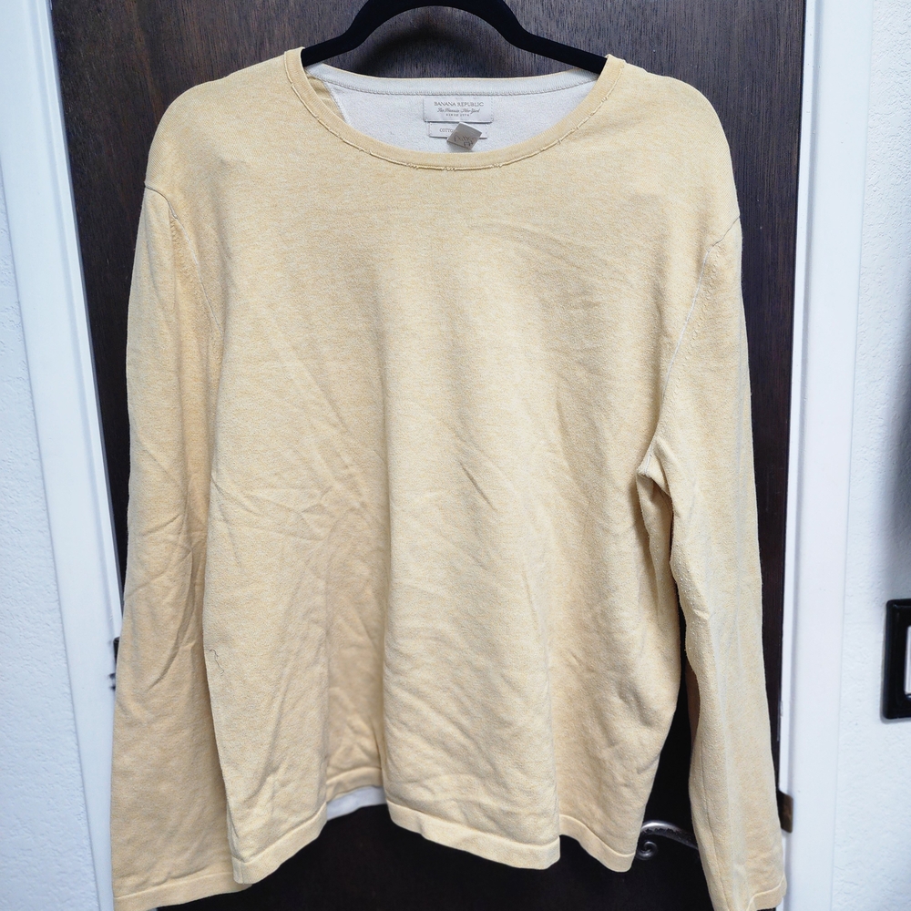Men's Cotton Cashmerr Banana Republic Shirt L